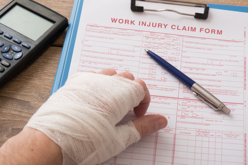 work injury claim form