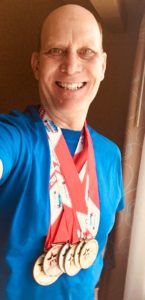Dr. Gill Brings Home Gold (and More) at Transplant Games of America