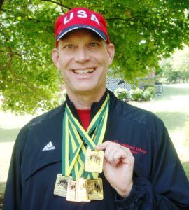 Dr. Jim Gill Goes for Gold (Again) for Team North Carolina in Transplant Games of America