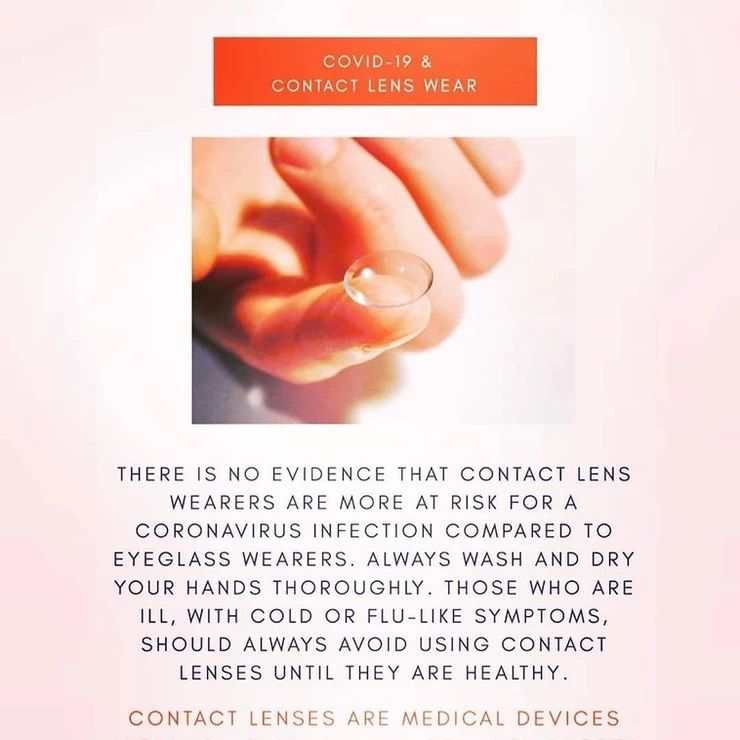 Contact Lenses are safe to wear