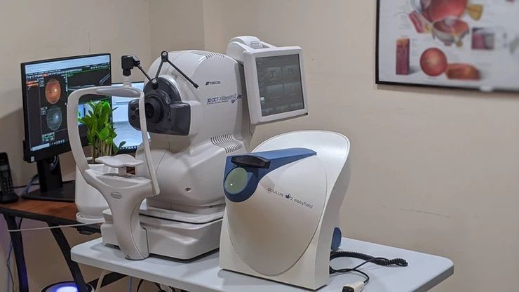 New technology at Green Eye Care!