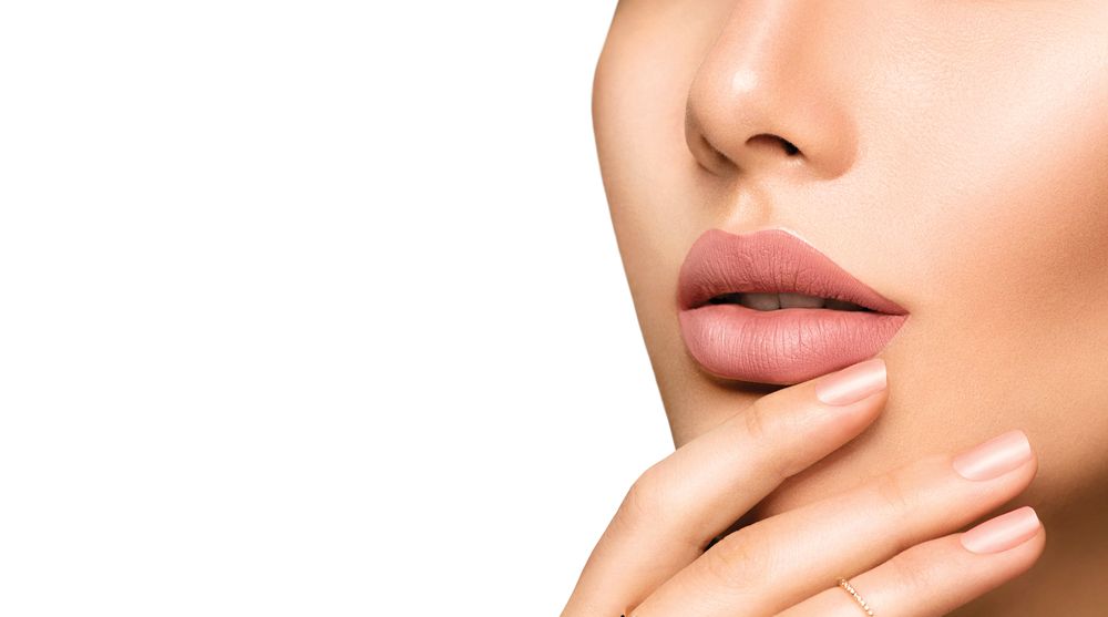 woman's lips