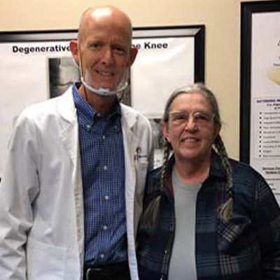 Dr. Moore with Lee N.