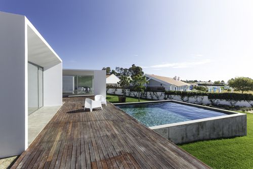 house with pool