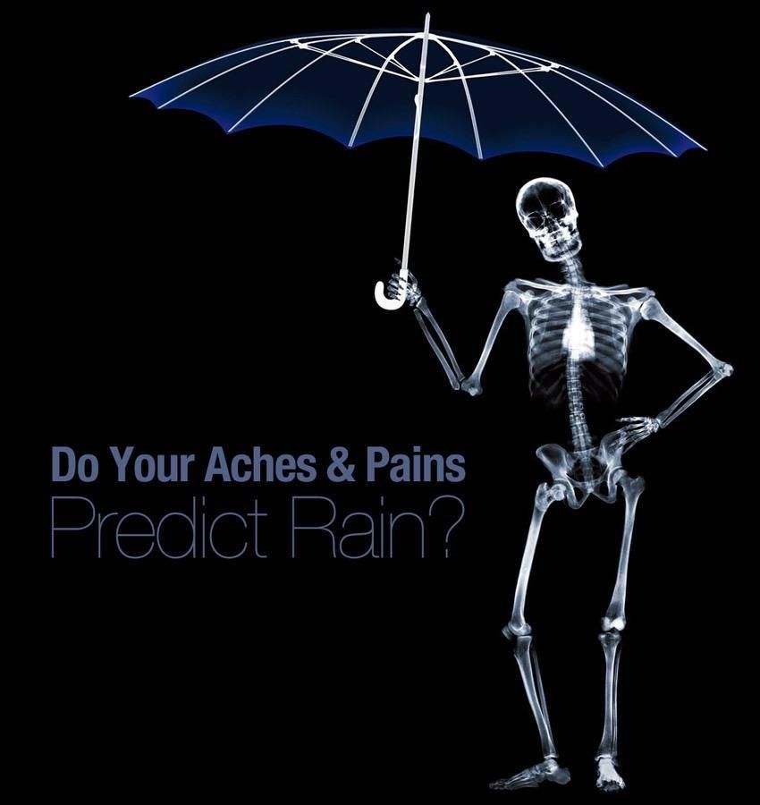 Do Your Aches & Pains Predict Rain? Chiropractic Can Help!