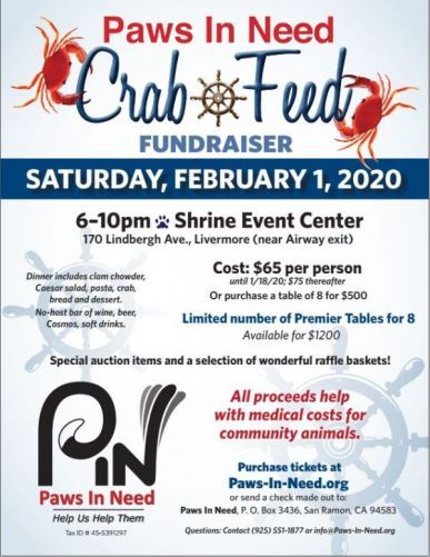 Crab Feed Fundraiser - Shrine Event Center