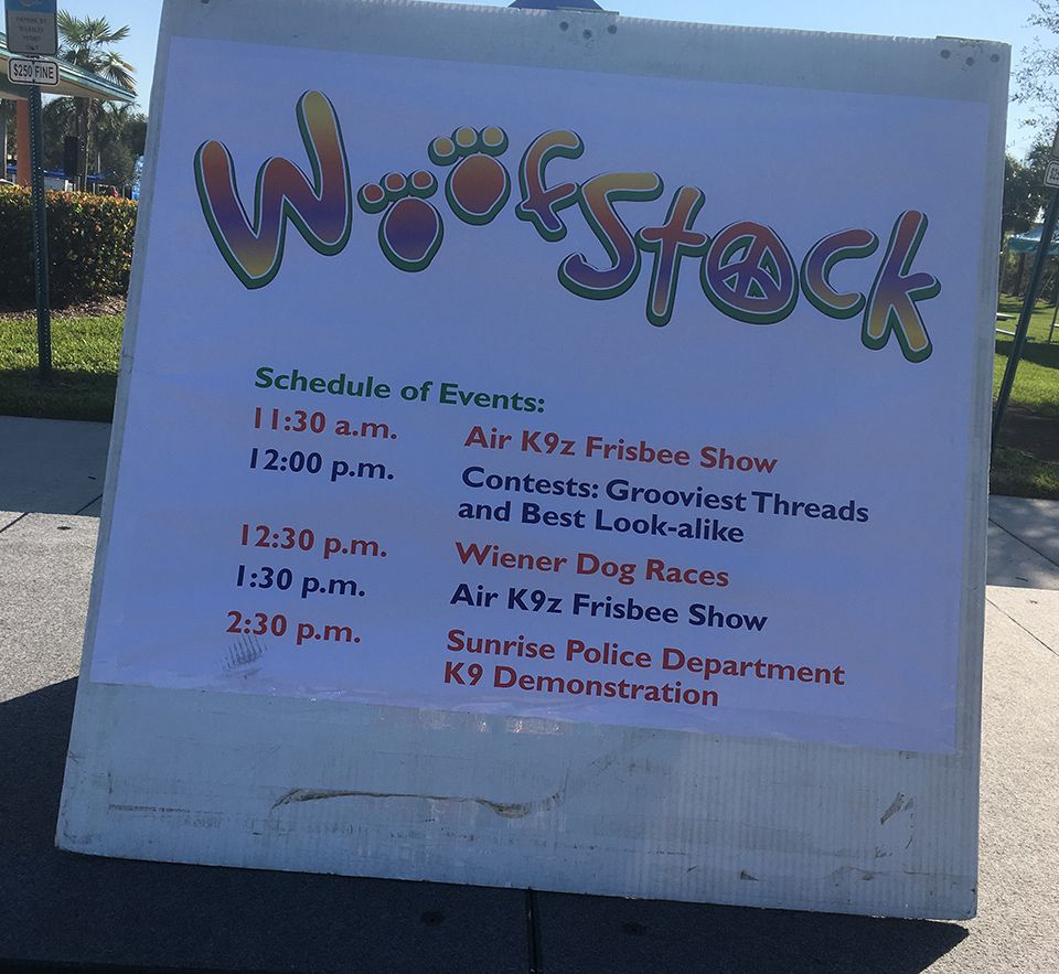 woofstock banner