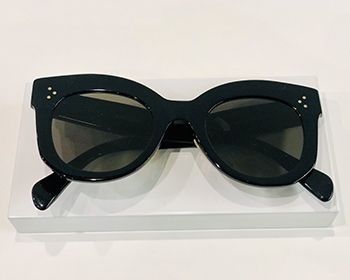 Celine black frames women's sunglasses