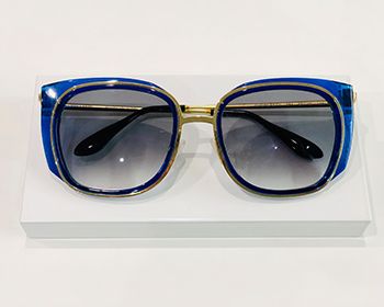 Thierry Lasry blue frames women's sunglasses