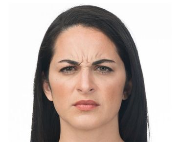 brow wrinkles