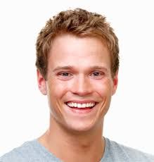 man smiling