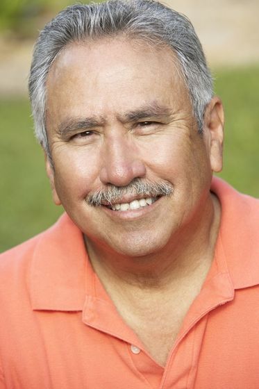 man smiling