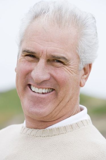 middle-aged man smiling