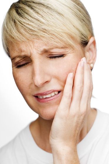 tooth pain woman
