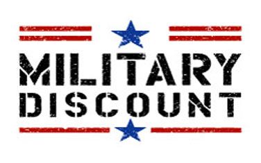 military discount