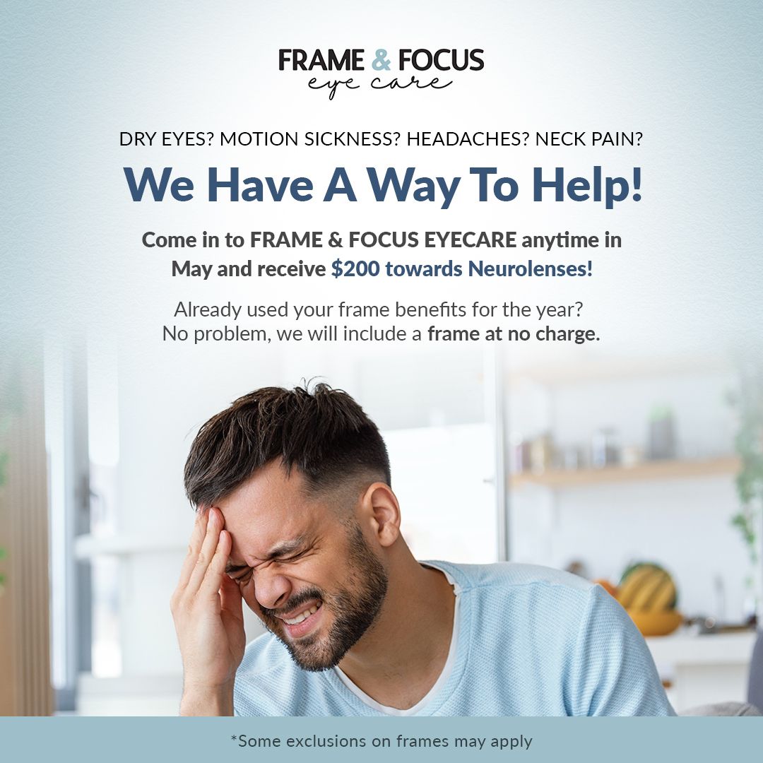 Richmond TX Therapeutic Optometrist Frame & Focus Eye Care