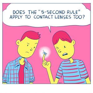 Top 10 Rules for Contact Lens Wearers to Live by