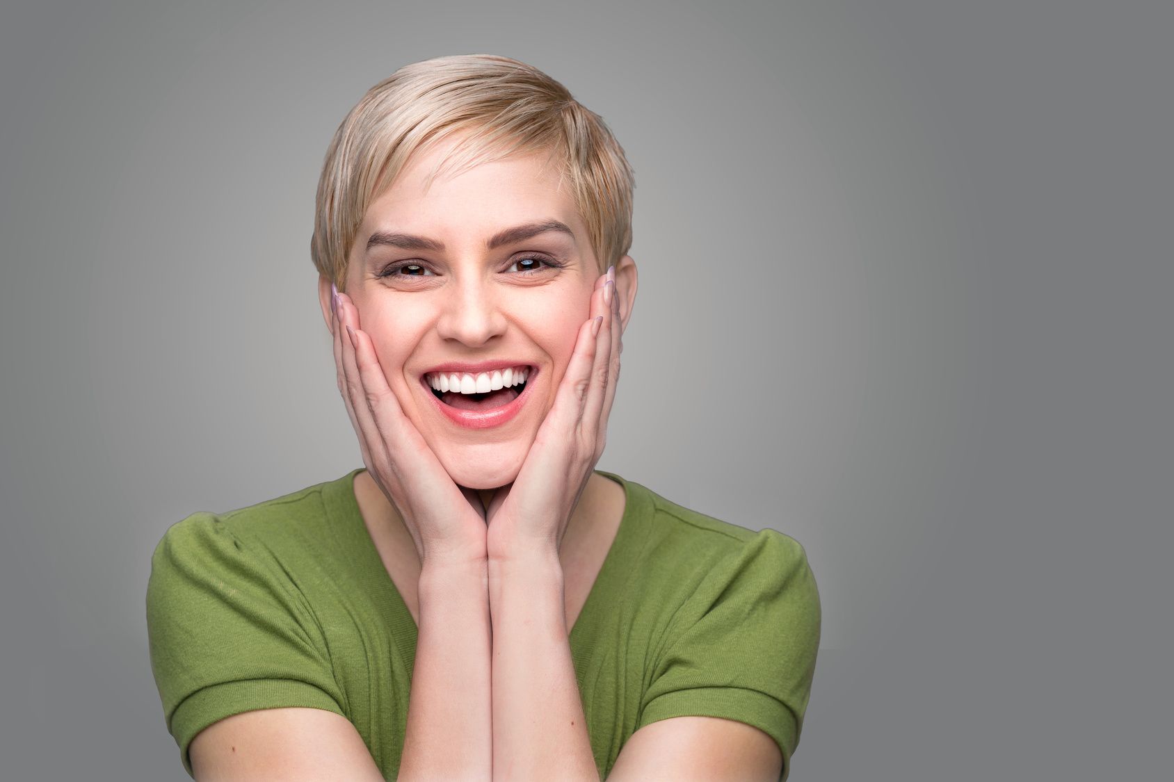 Woman Smiling