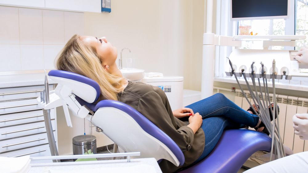 relaxed dental patient