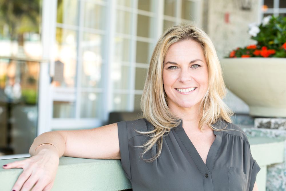 Adult woman with beautiful teeth