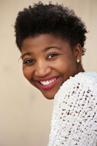 woman with dental implants