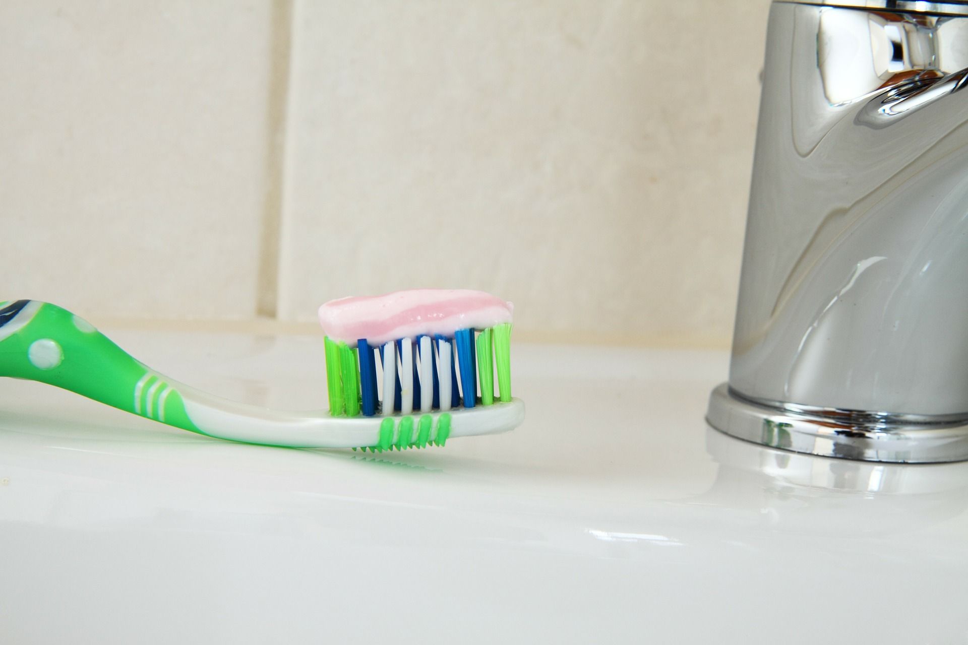 brushing with fluoride