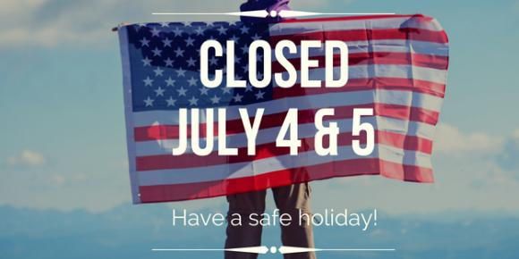 Holiday Hours