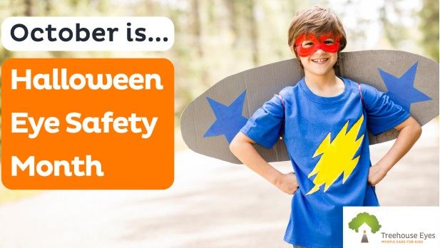 October is Halloween Eye Safety Month