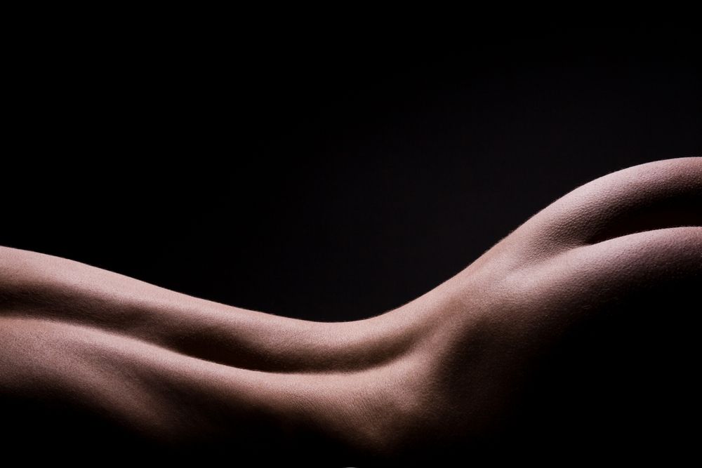 woman's back