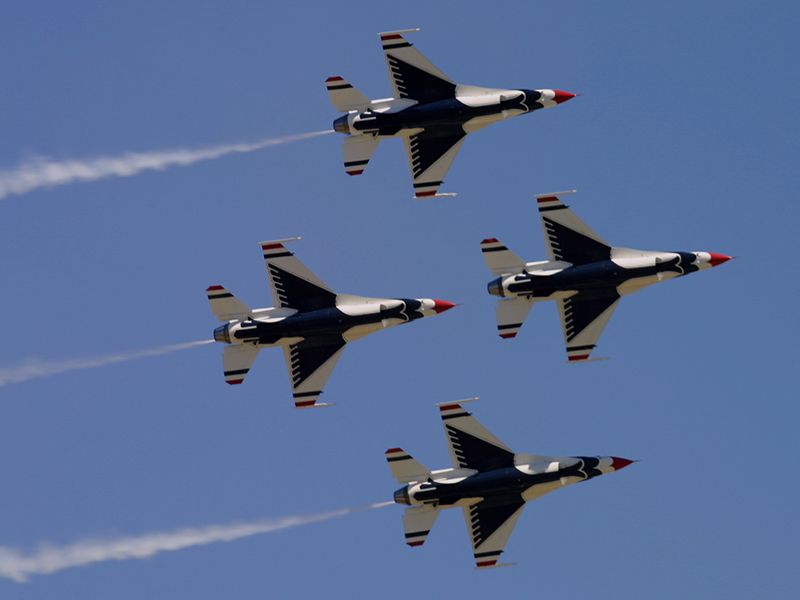 The USAF Thunderbirds