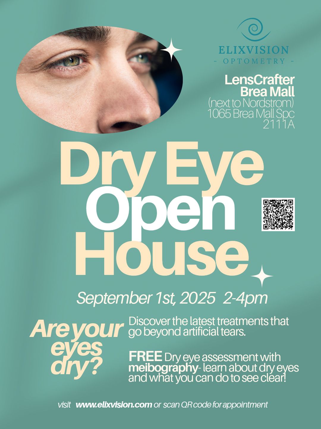 Dry Eye Open House Flyer
