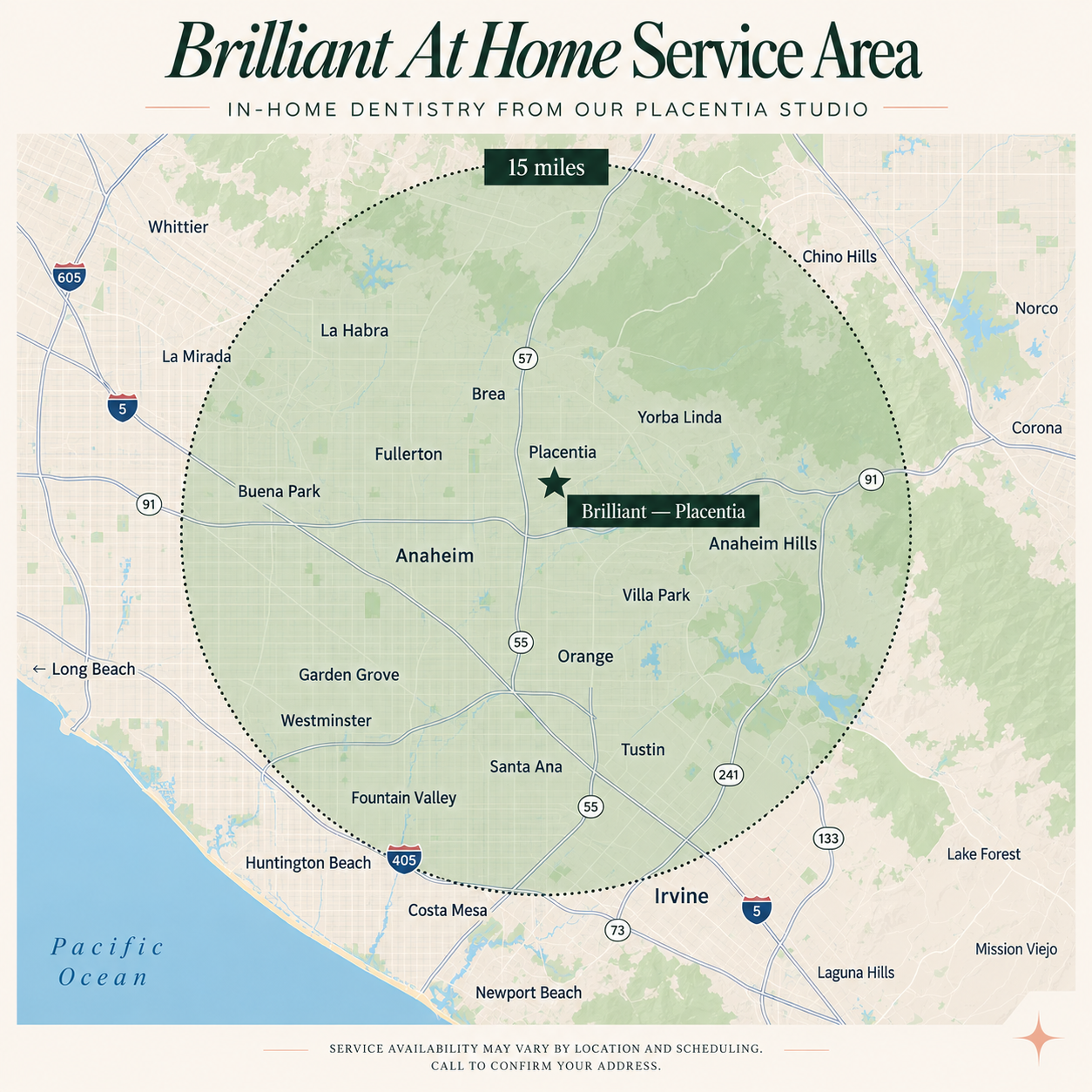 Brilliant At Home service area