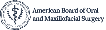 american board of oral and maxillofacial surgery logo
